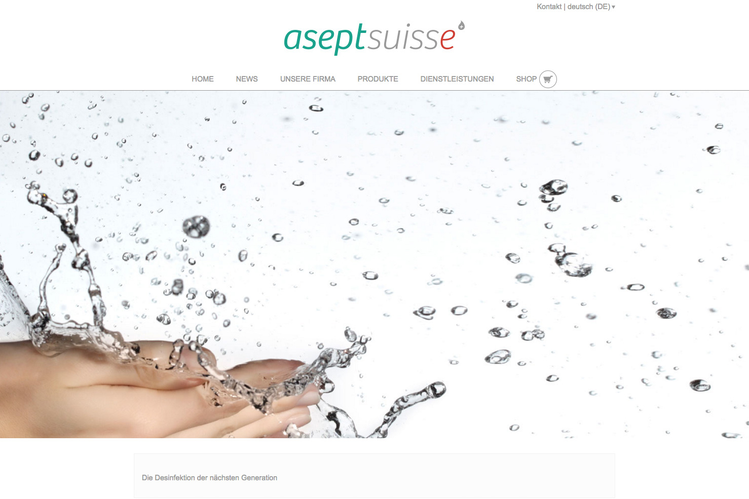 Bild 1 vom AseptSuisse Webseite