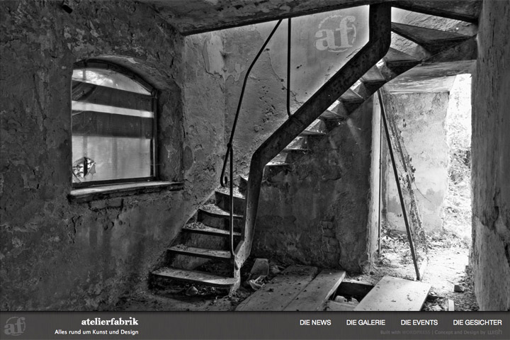 Bild 1 vom Atelierfabrik Webseite