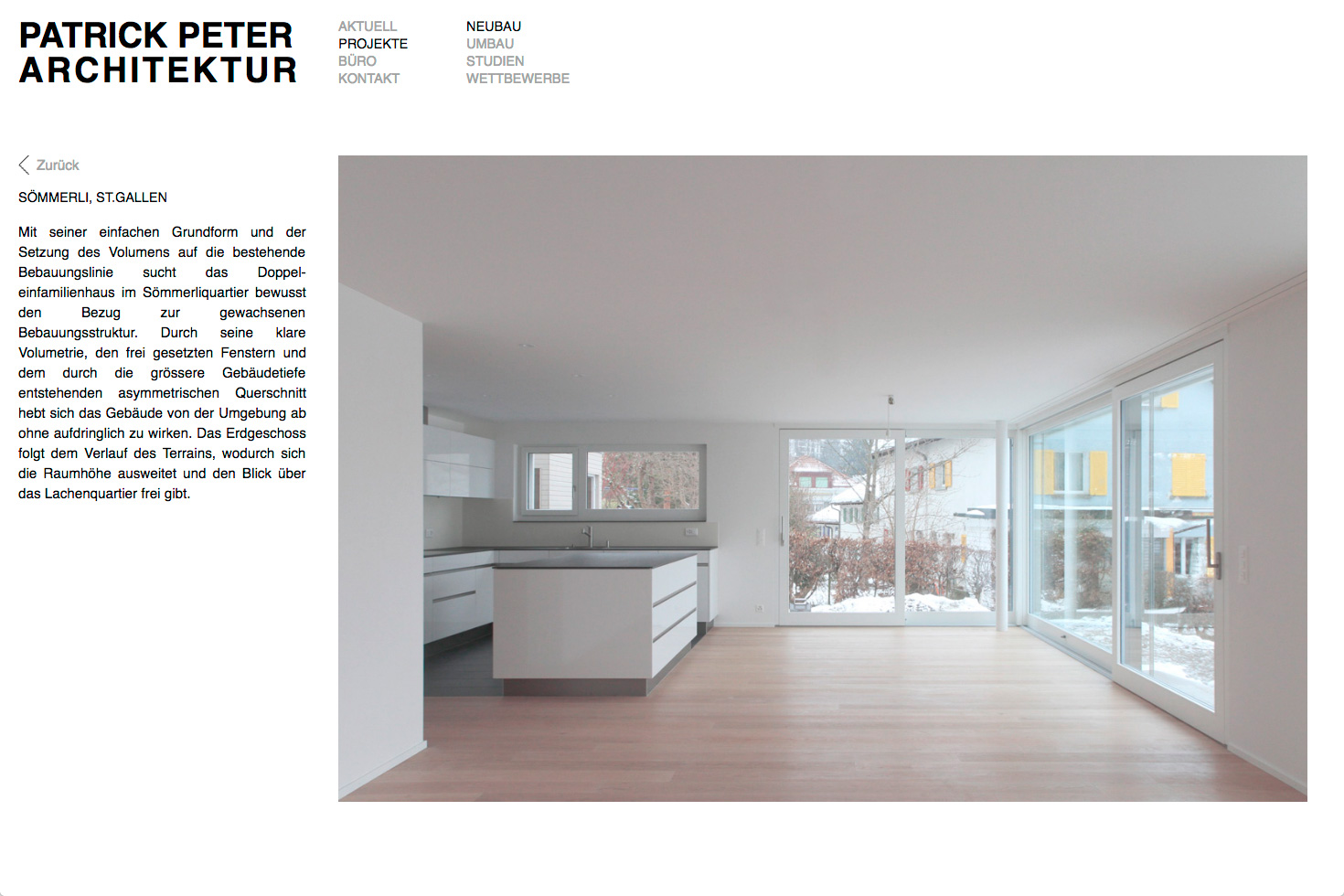 Bild 3 vom Patrickpeter-Architektur Webseite