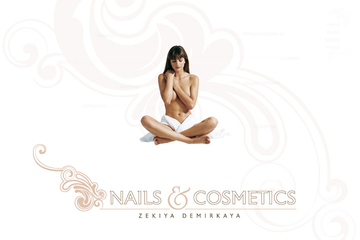 Bild 1 vom Nails & Cosmetics Webseite